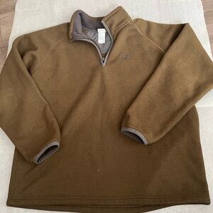 [XL]The North Face A5 SERIES Brown Quarter-Zip Pullover 1/4 ZIP Fleece Jacket